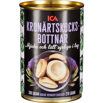 Kronärtskocksbottnar 390g ICA