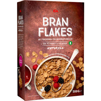 Branflakes Naturell 500g ICA