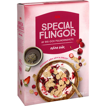 Specialflingor Röda bär 375g ICA