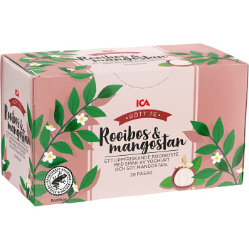 Rooibos te Mangostan & yoghurt 20-p ICA