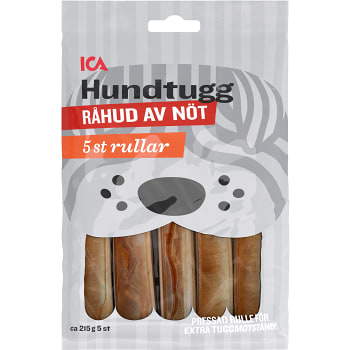 Hundtugg Tuggrullar 5-p 215g ICA