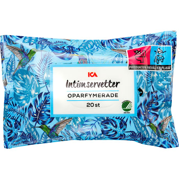 Intimservetter 20-p Miljömärkt ICA