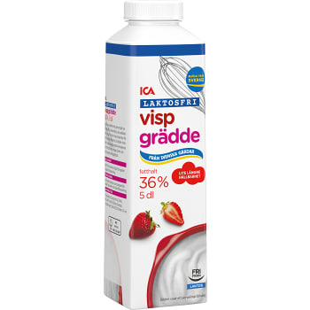 Vispgrädde Laktosfri 36% 5dl ICA
