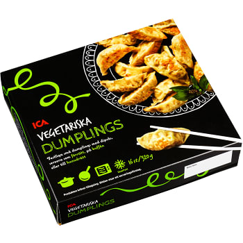 Vegetariska Dumplings Fryst 16st 320g ICA