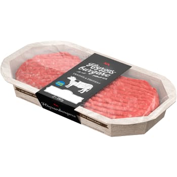 Högrevsburgare 2x150g 300g ICA