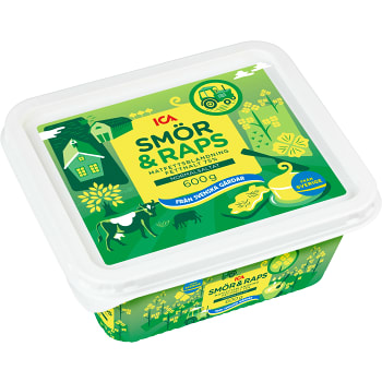Smör &amp; Raps normalsaltat 600g ICA