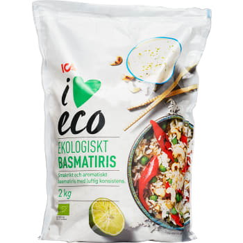 Basmatiris Ekologisk 2kg ICA