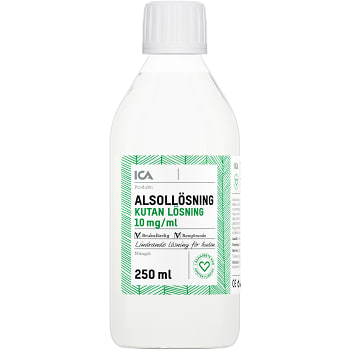Alsollösning 250ml ICA Hjärtat