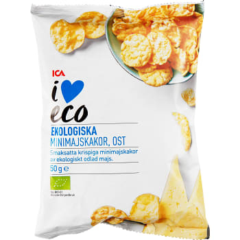 Minimajskakor Ost Ekologisk 50g ICA I love eco