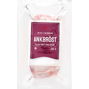 Ankbröst Fryst 200g ICA