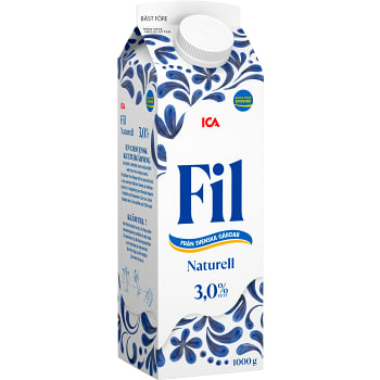 Fil Naturell 3% 1kg ICA