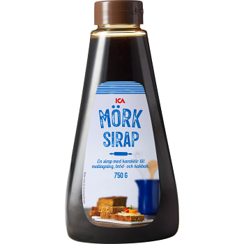 Mörk sirap 750g ICA