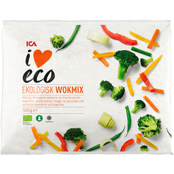 Wokmix Fryst Ekologisk 500g ICA eco
