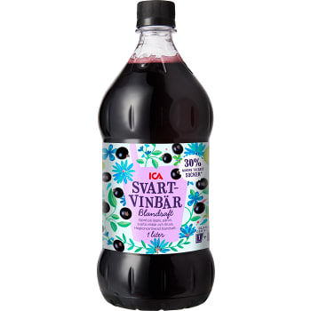 Blandsaft Svartvinbär Högkoncentrerat 1l ICA