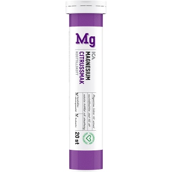 Magnesium brustablett 20-p ICA Hjärtat