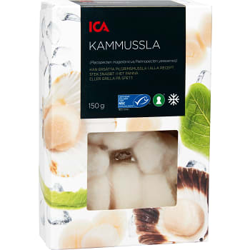 Kammusslor 150g ICA