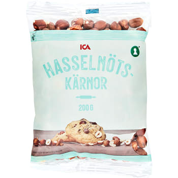 Hasselnötskärnor 200g ICA