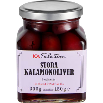 Kalamonoliv stora 300 g ICA Selection