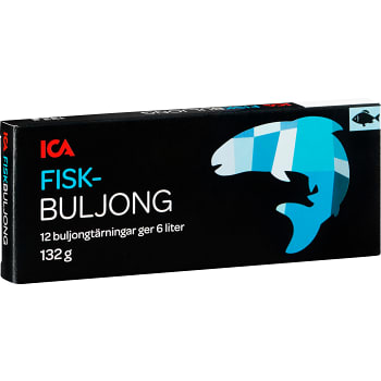 Fiskbuljong Tärning 12-p 132g ICA