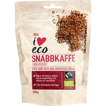 Snabbkaffe Refill Ekologiskt 100g ICAs