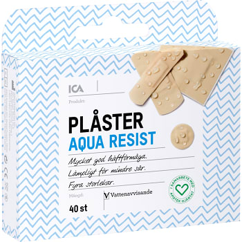 Plåster 40-p Vattenavvisande ICA