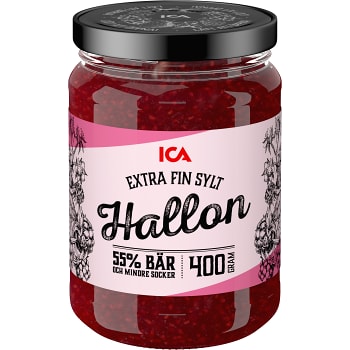 Hallonsylt Extra fin 400g ICA
