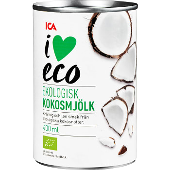 Kokosmjölk Ekologisk 400ml ICA