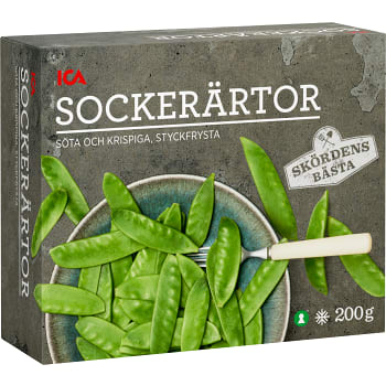 Sockerärtor Fryst 200g ICA