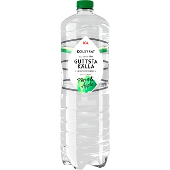 Vatten Kolsyrad Päron Äpple 150cl ICA