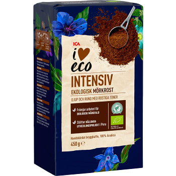 Bryggkaffe Mörkrost Ekologisk 450g ICA I love eco