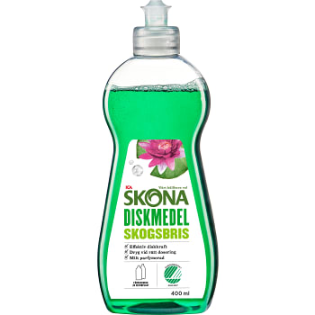 Handdiskmedel Skogsbris 400ml Miljömärkt ICA Skona
