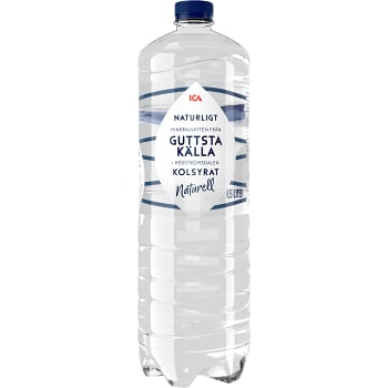 Vatten Kolsyrad Naturell 150cl ICA
