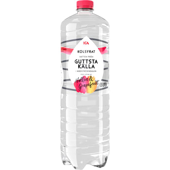 Vatten Kolsyrad Hallon Grapefrukt 150cl ICA
