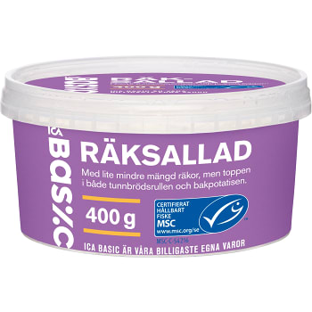 Räksallad 400g ICA Basic