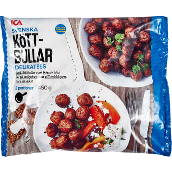 Köttbullar Delikatess Frysta 450g ICA
