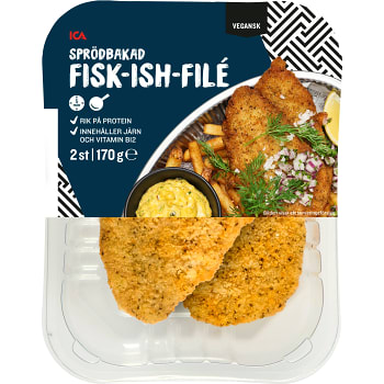Fisk-ish-filé sprödbakad 170g ICA