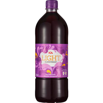 Lightdryck Svartvinbär 100cl ICA