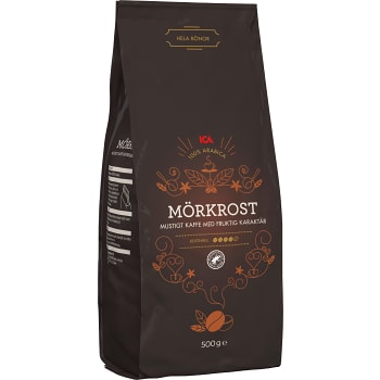 Hela bönor Mörkrost 500g ICA