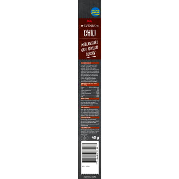 Ölkorv Chili mellanstark och kryddig 40g ICA