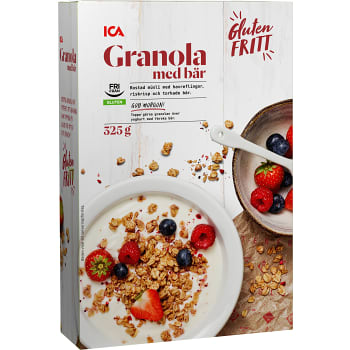 Granola Bär Glutenfri 325g ICA