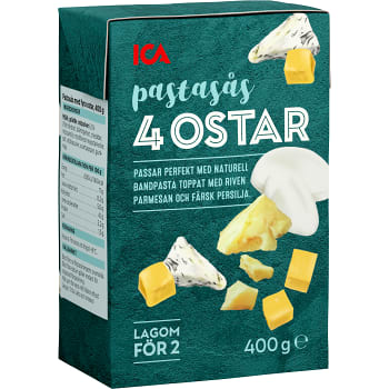 Pastasås 4 ostar 400g ICA