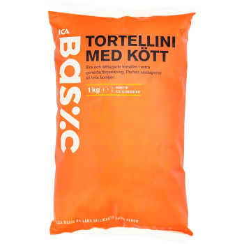 Tortellini med kött 1000g ICA Basic