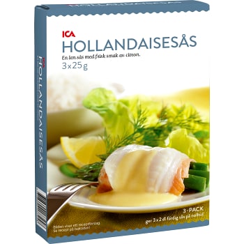 Hollandaisesås 3-p 600ml ICA