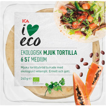 Tortillabröd 240g ICA I love eco
