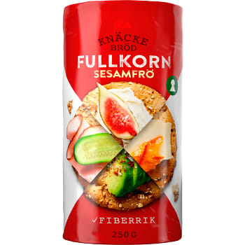 Fullkornsknäcke Sesam 250g ICA