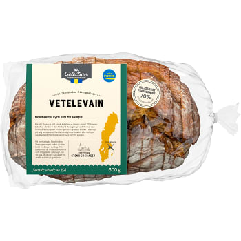 Vetelevain 600g ICA Selection