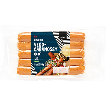 Vego-Cabanossy Kryddig 250g ICA
