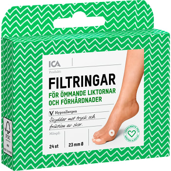 Filtringar 24-p ICA Hjärtat