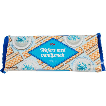 Wafers Vaniljsmak 175g ICA