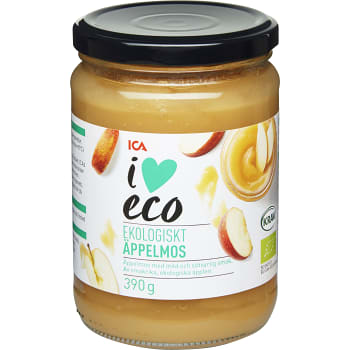 Äppelmos 390g ICA I love eco